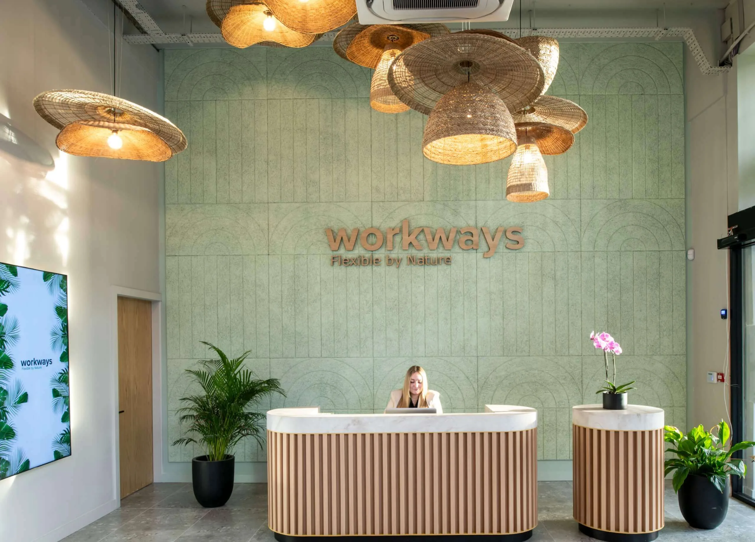 Workways Belgard Dublin Bright Reception Area