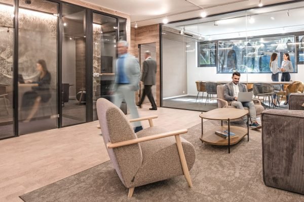 Workways Village Working Area & Booths