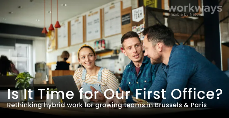 Is it time for our first office?