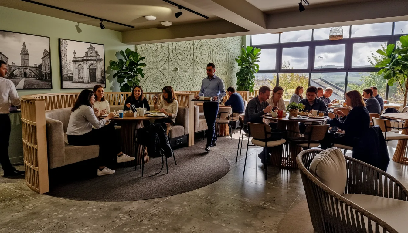 Workways Belgard Coworking Canteen Area